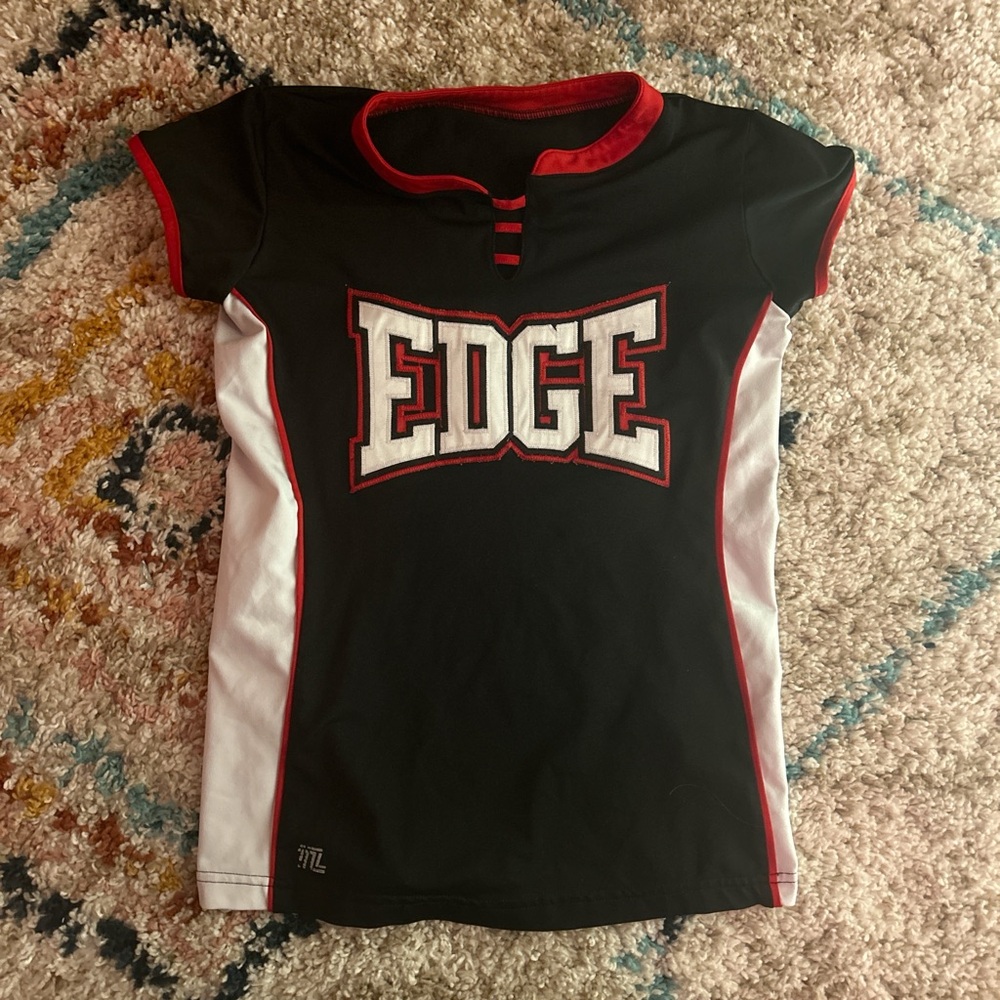 Vintage Red and Black EDGE Jersey